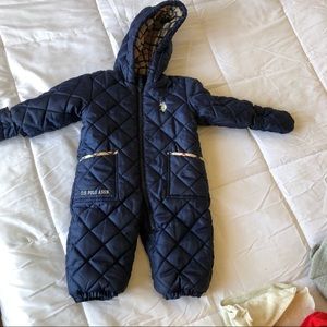 U.S. Polo Assn. Baby toddler snow suit 18 month